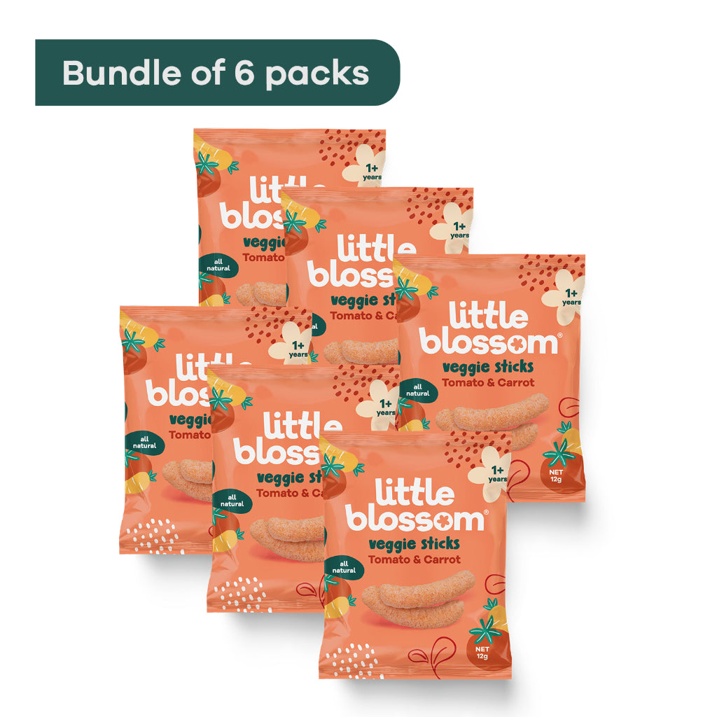 Veggie Sticks - Tomato & Carrot (Bundle of 6)