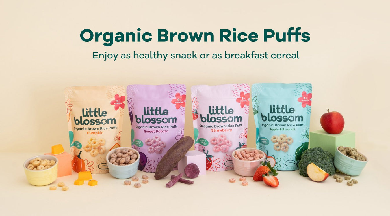 Brown Rice Puffs — Little Blossom Philippines