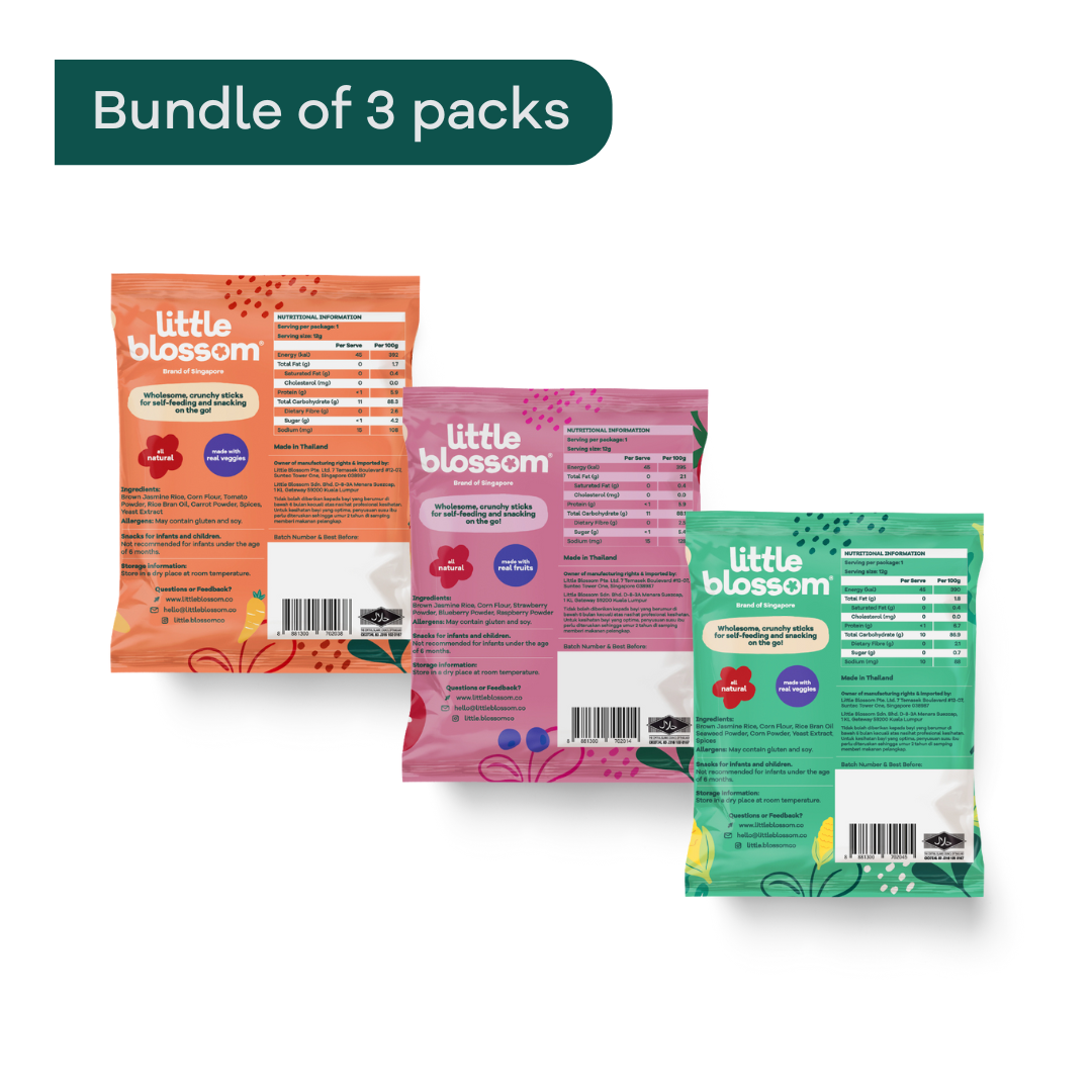 Fruity & Veggie Sticks - Assorted (Bundle of 3)