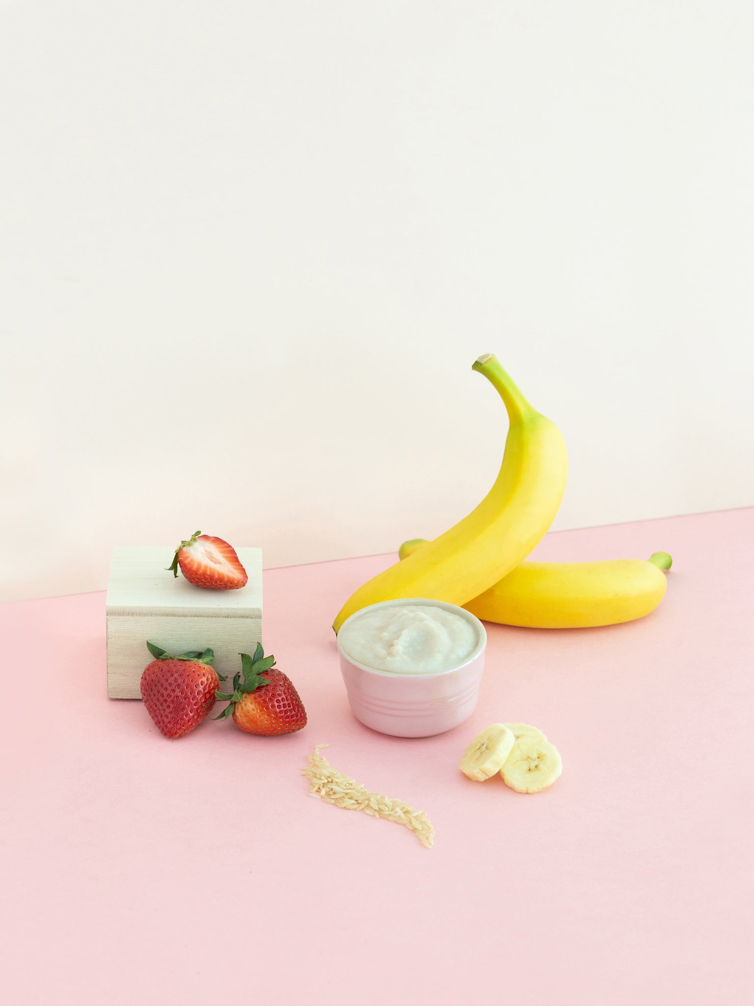 Organic Brown Rice Cereal | Banana & Strawberry